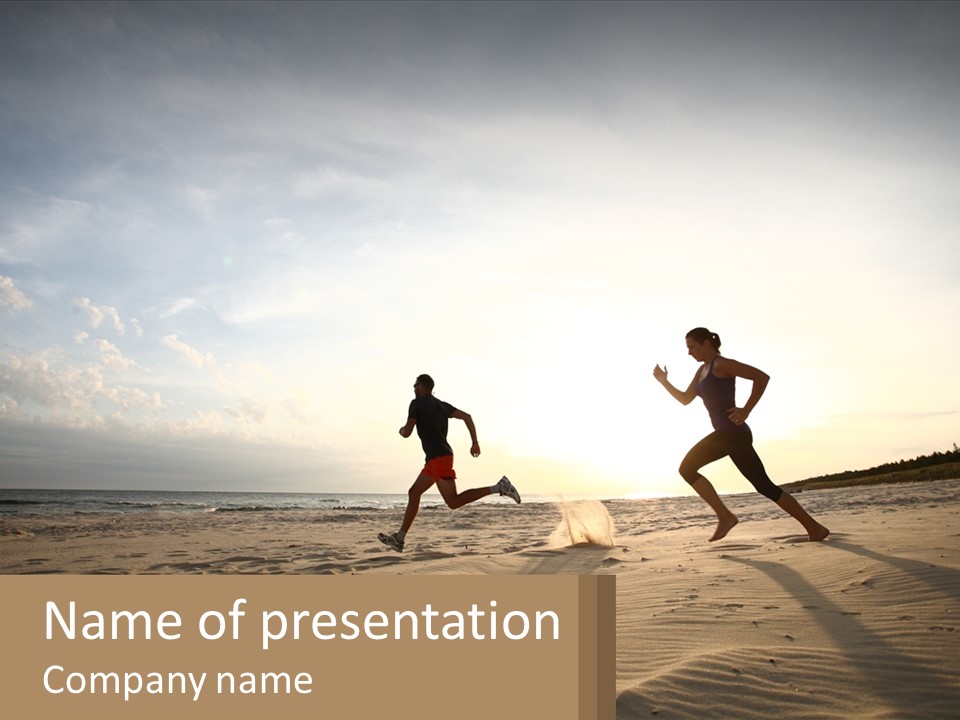 Wave Ocean Parent PowerPoint Template