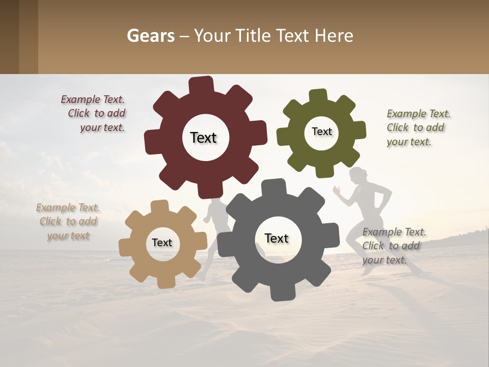 Wave Ocean Parent PowerPoint Template