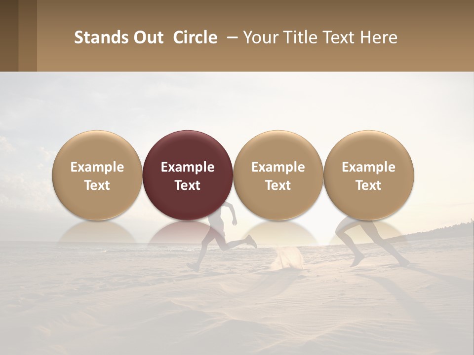 Wave Ocean Parent PowerPoint Template