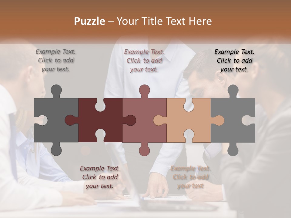 Beach Portrait Woman PowerPoint Template