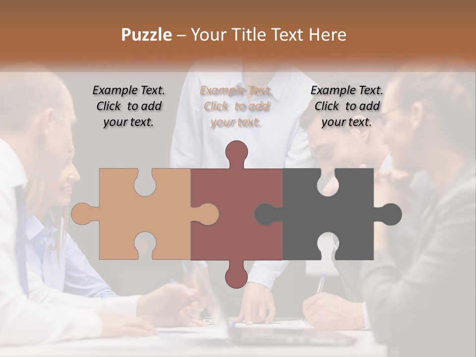 Beach Portrait Woman PowerPoint Template