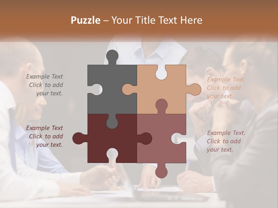 Beach Portrait Woman PowerPoint Template