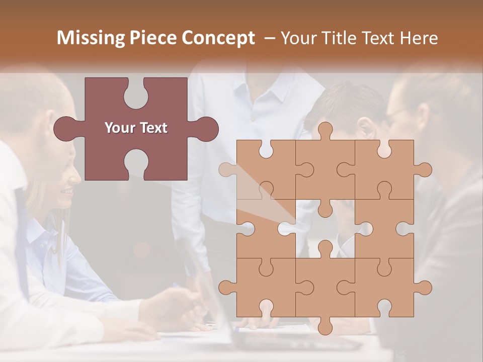 Beach Portrait Woman PowerPoint Template