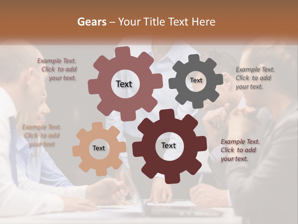 Beach Portrait Woman PowerPoint Template