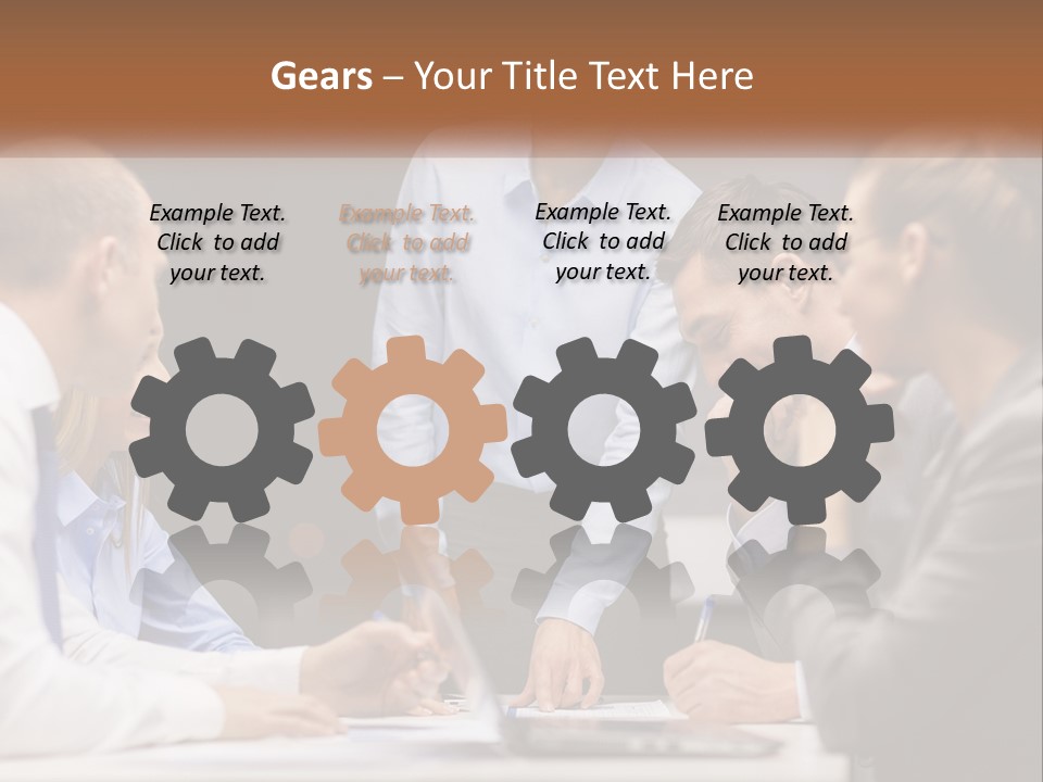 Beach Portrait Woman PowerPoint Template