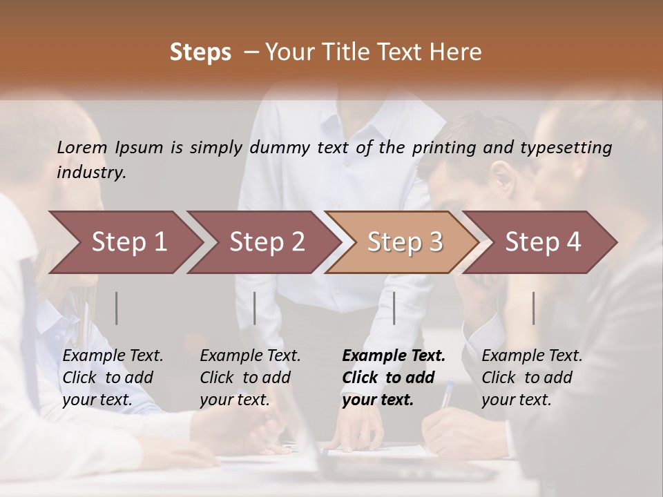 Beach Portrait Woman PowerPoint Template