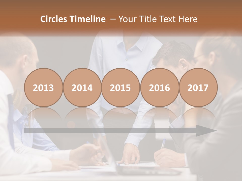 Beach Portrait Woman PowerPoint Template