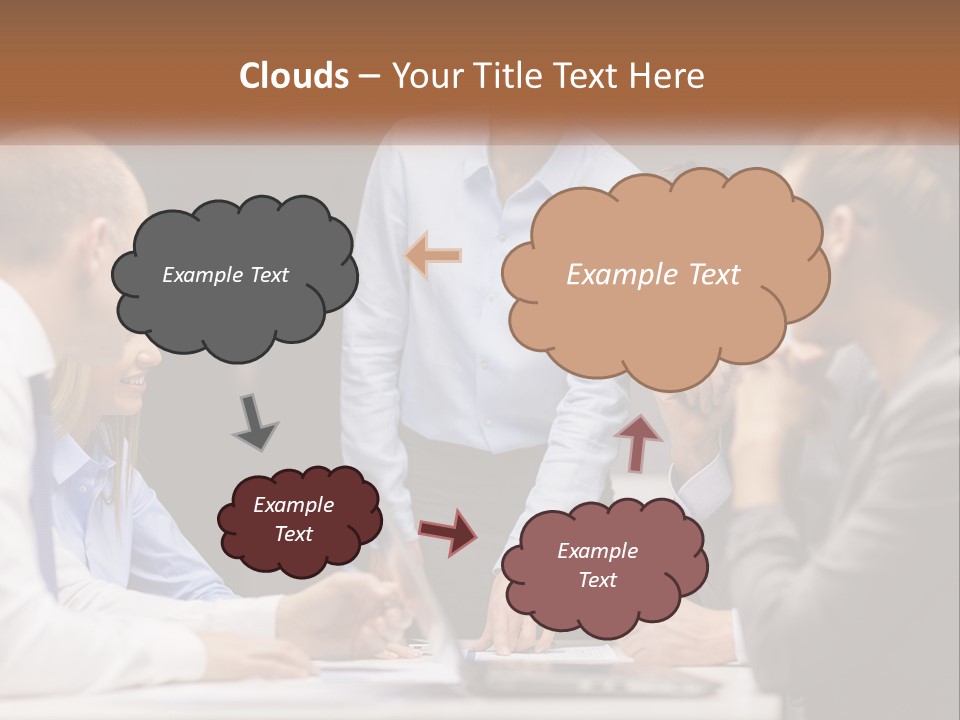 Beach Portrait Woman PowerPoint Template