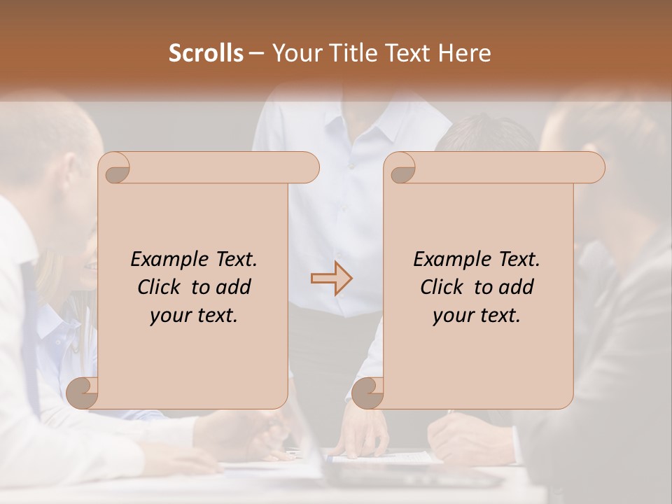 Beach Portrait Woman PowerPoint Template