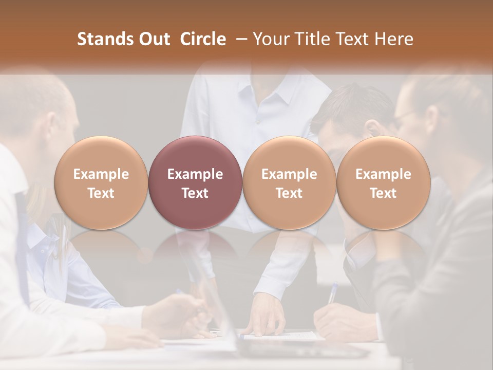 Beach Portrait Woman PowerPoint Template