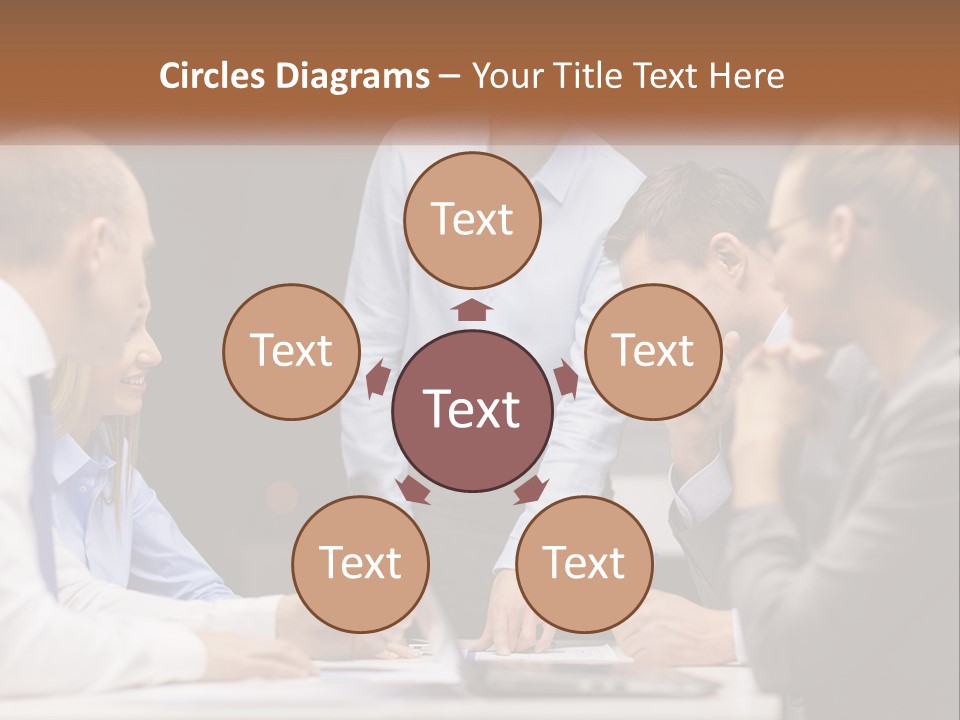 Beach Portrait Woman PowerPoint Template