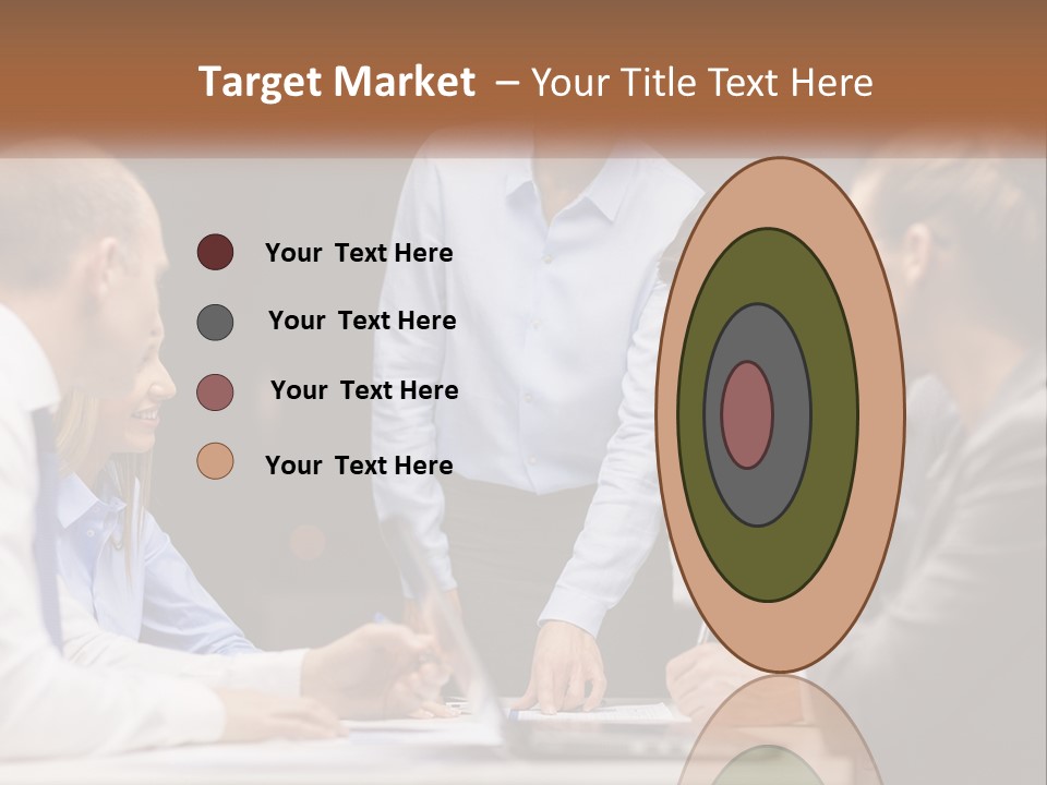 Beach Portrait Woman PowerPoint Template