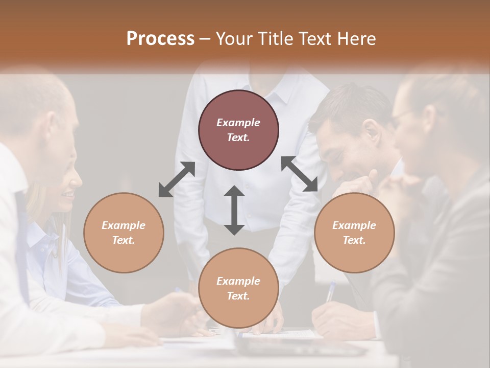 Beach Portrait Woman PowerPoint Template