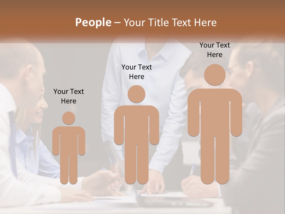 Beach Portrait Woman PowerPoint Template