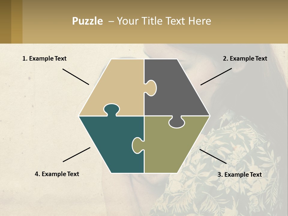 Beach Peaceful Sea PowerPoint Template