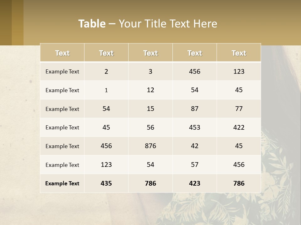 Beach Peaceful Sea PowerPoint Template