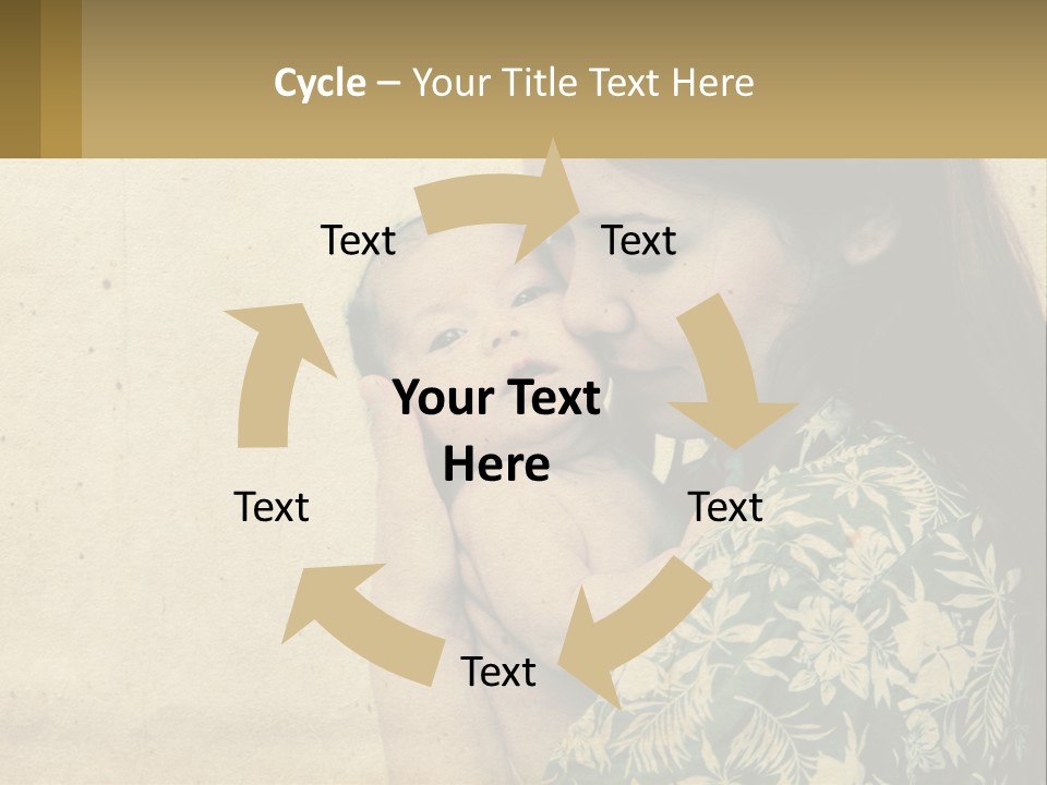 Beach Peaceful Sea PowerPoint Template