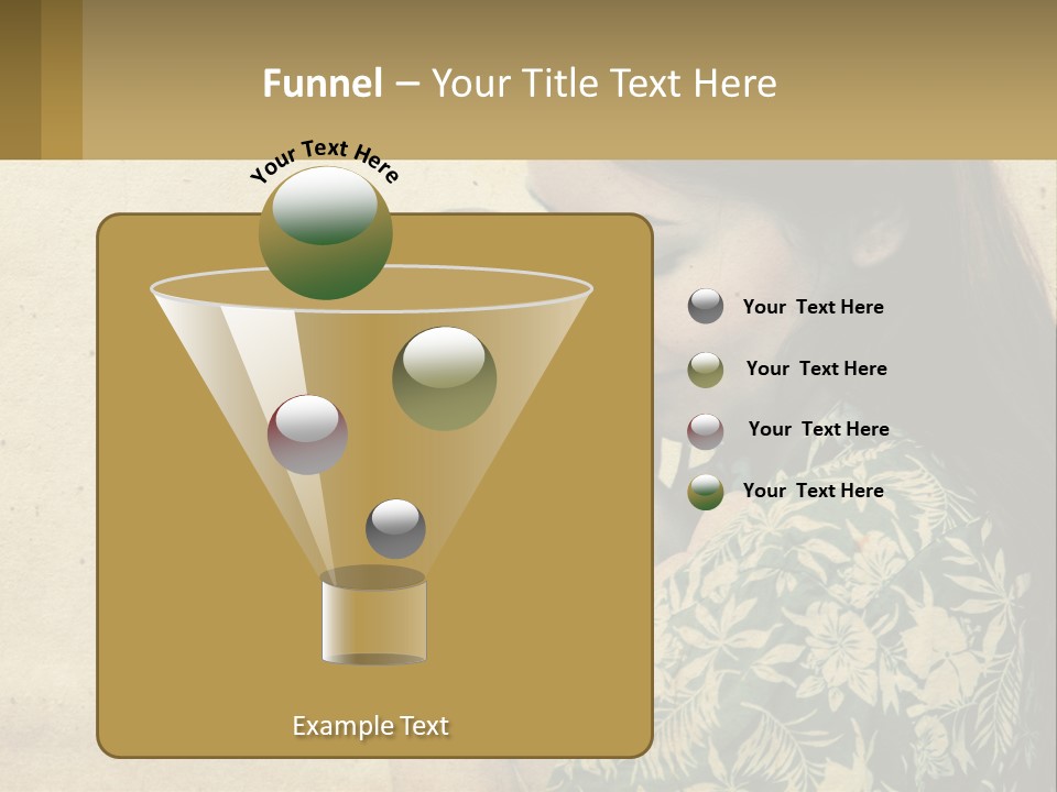 Beach Peaceful Sea PowerPoint Template