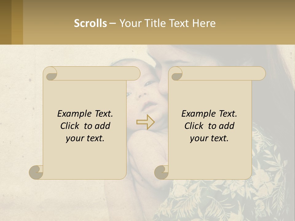 Beach Peaceful Sea PowerPoint Template