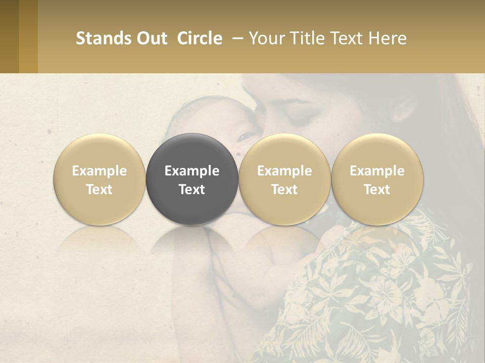 Beach Peaceful Sea PowerPoint Template