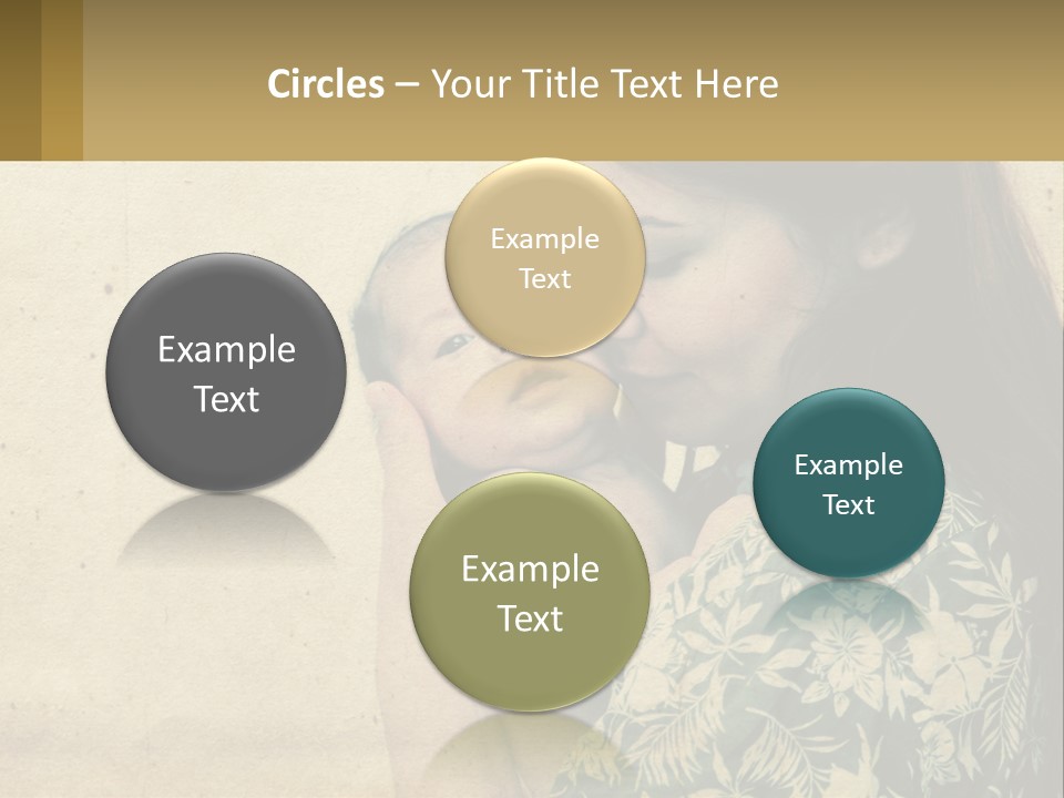 Beach Peaceful Sea PowerPoint Template