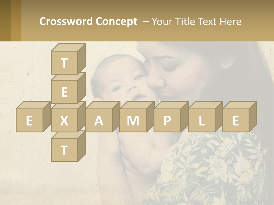 Beach Peaceful Sea PowerPoint Template