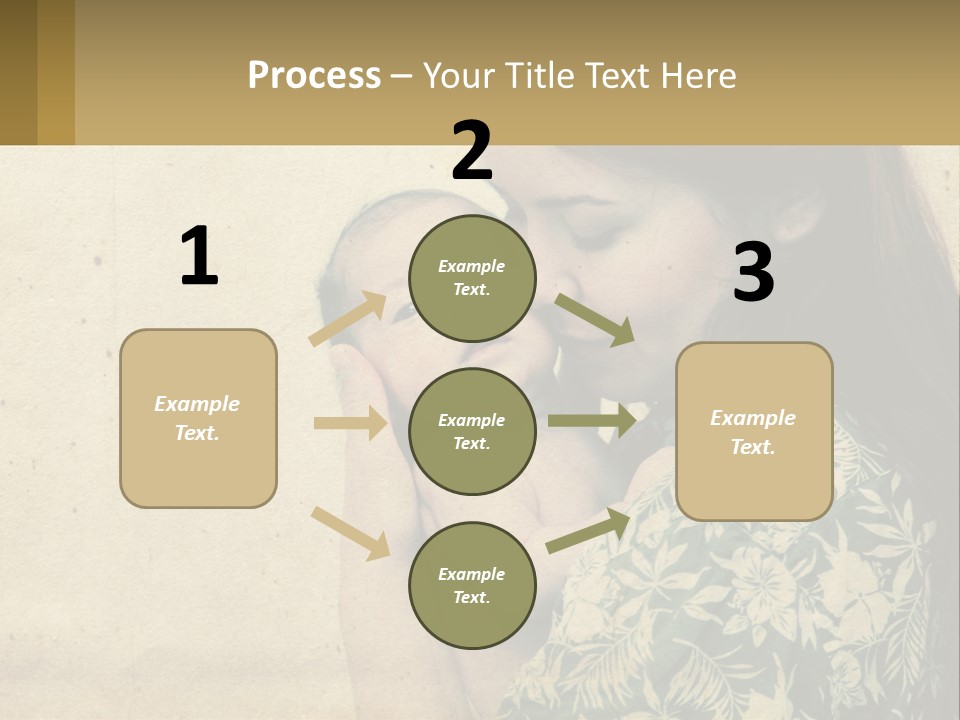 Beach Peaceful Sea PowerPoint Template