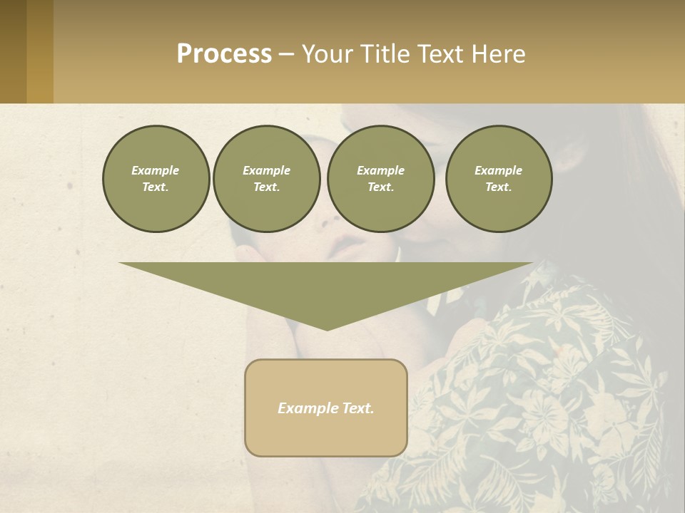 Beach Peaceful Sea PowerPoint Template