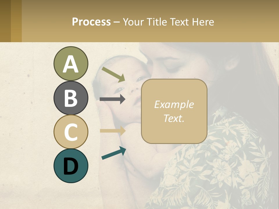 Beach Peaceful Sea PowerPoint Template