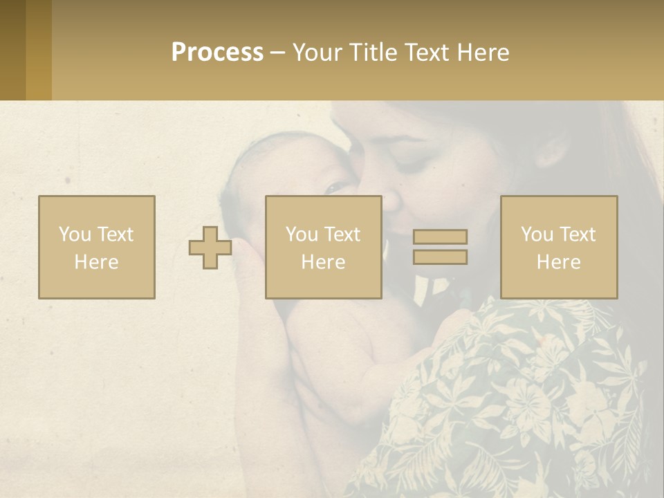 Beach Peaceful Sea PowerPoint Template