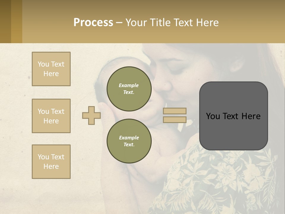 Beach Peaceful Sea PowerPoint Template
