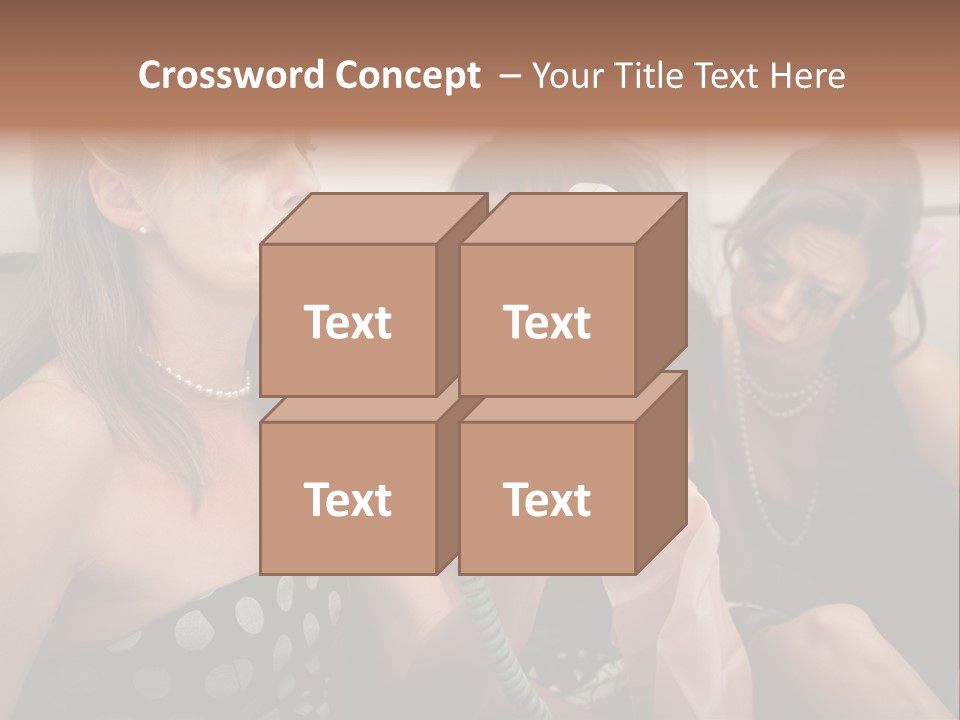 Lifestyle White Sad PowerPoint Template