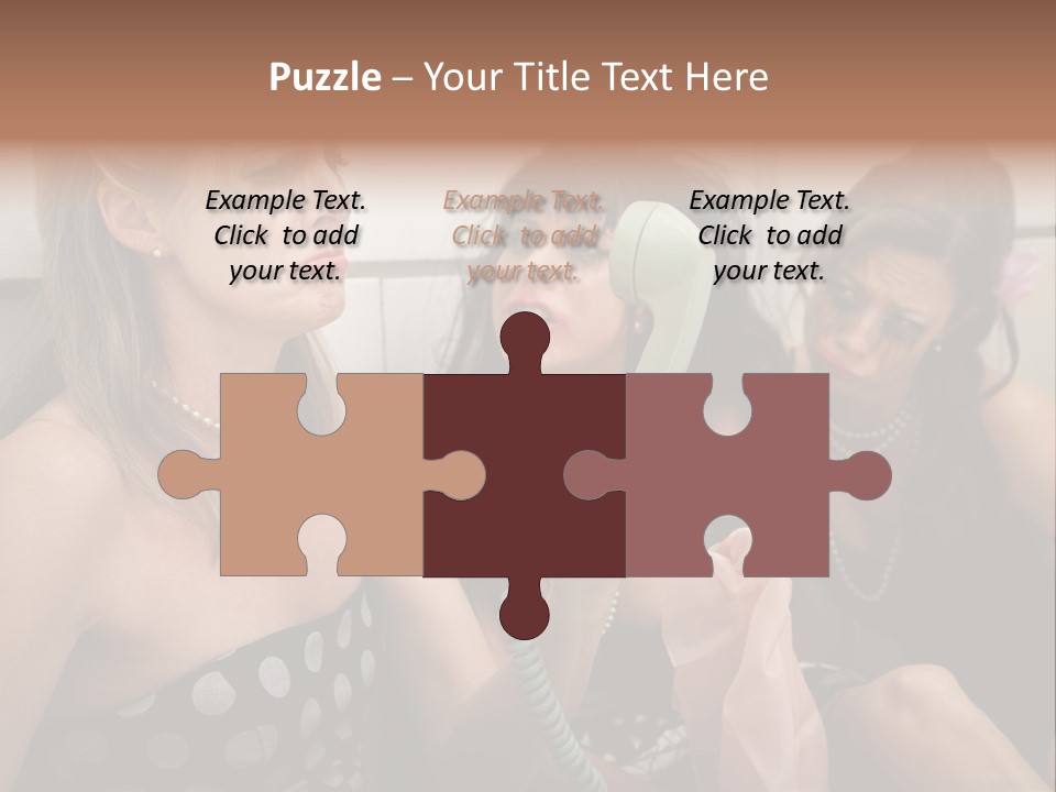 Lifestyle White Sad PowerPoint Template