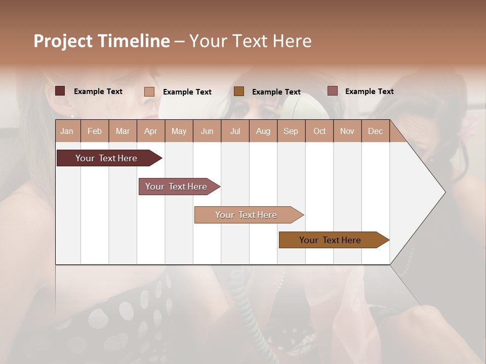Lifestyle White Sad PowerPoint Template