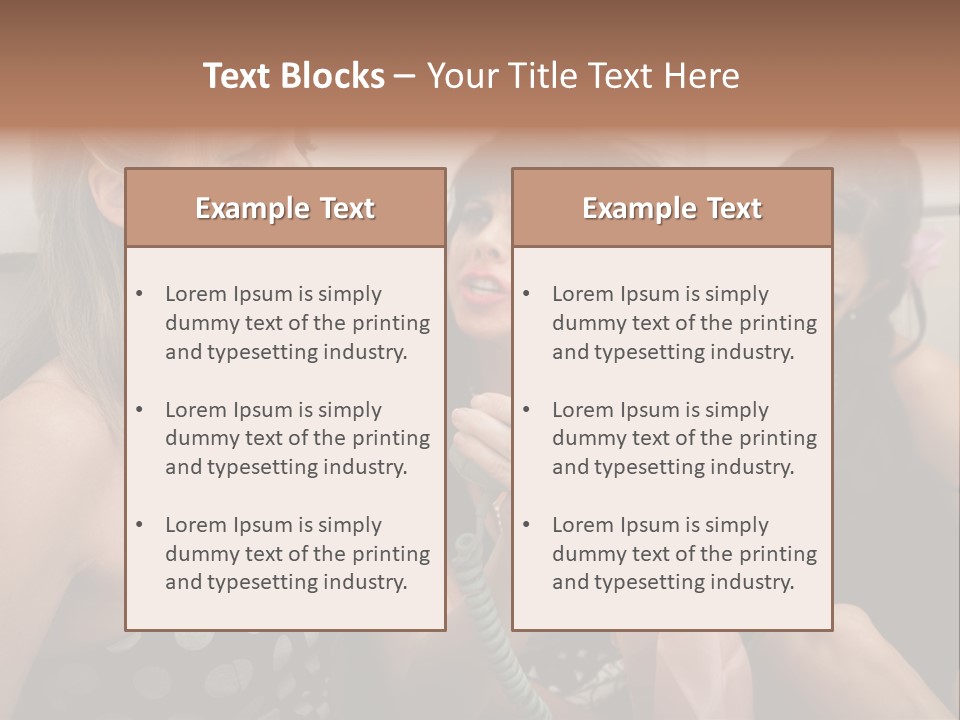 Lifestyle White Sad PowerPoint Template