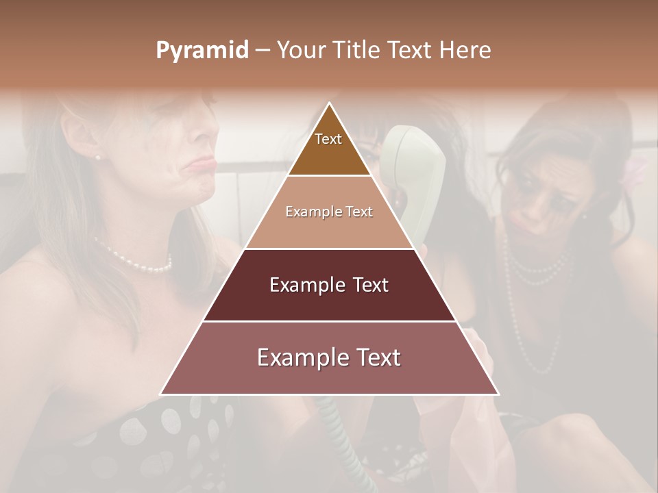 Lifestyle White Sad PowerPoint Template