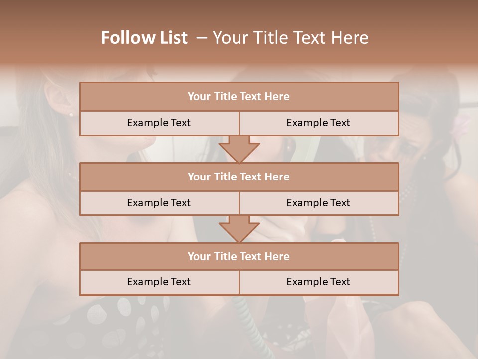 Lifestyle White Sad PowerPoint Template