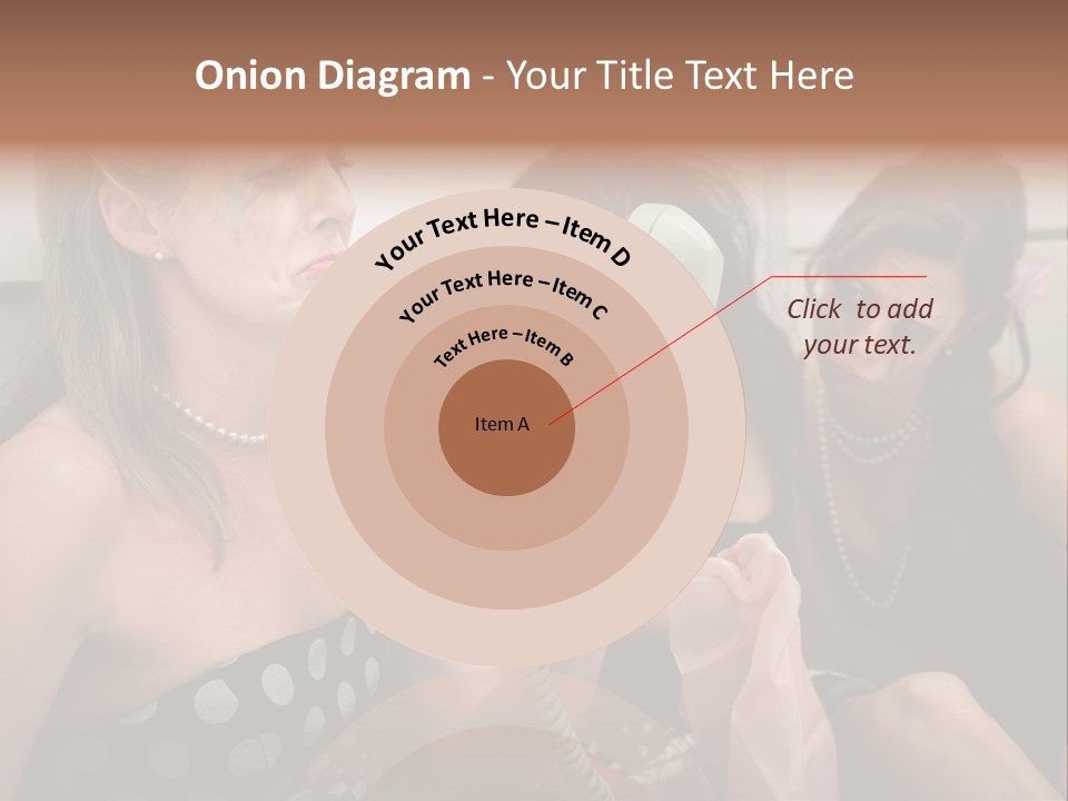 Lifestyle White Sad PowerPoint Template