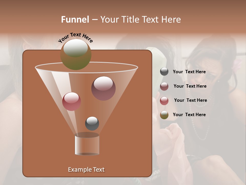 Lifestyle White Sad PowerPoint Template