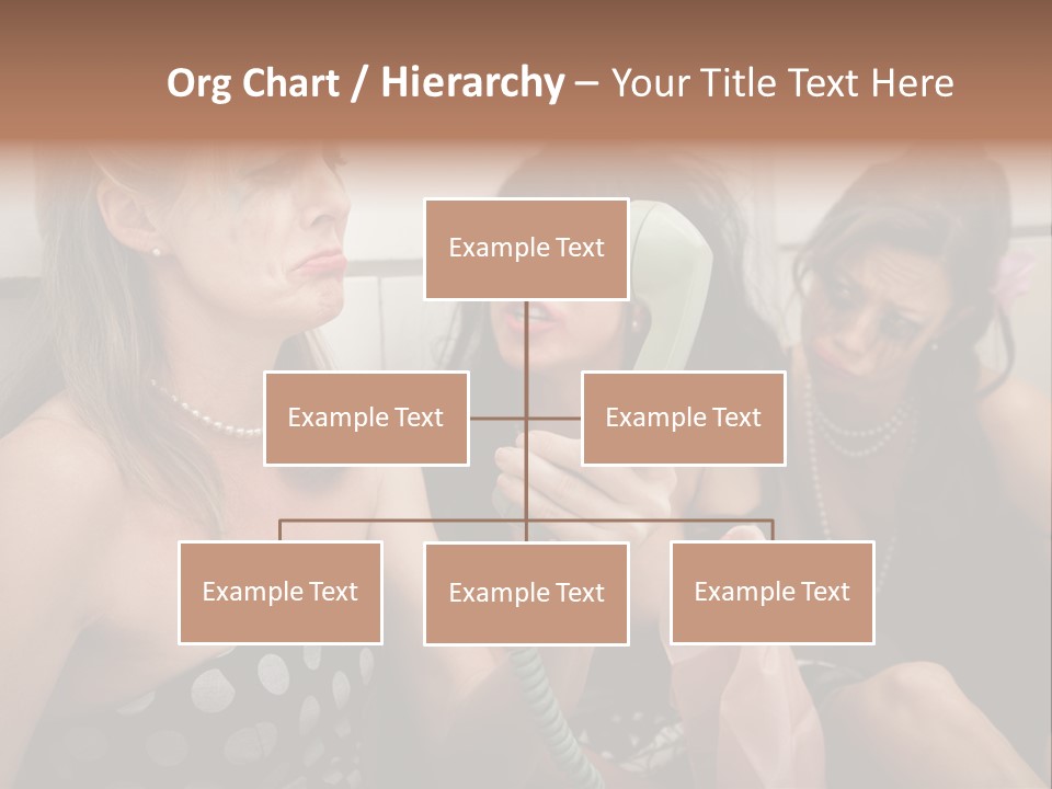 Lifestyle White Sad PowerPoint Template