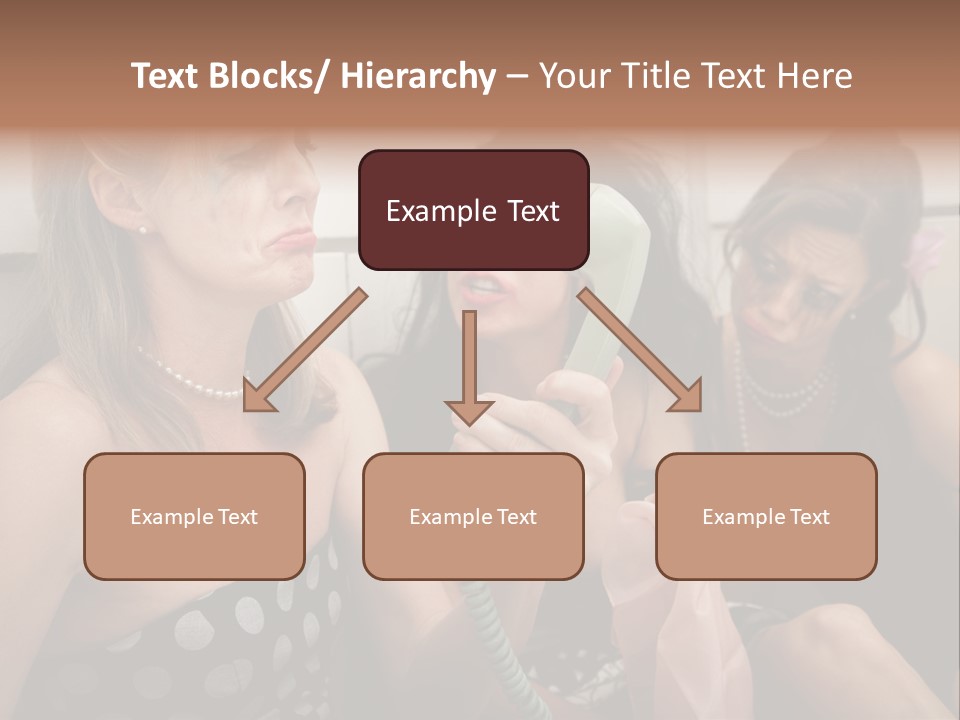 Lifestyle White Sad PowerPoint Template