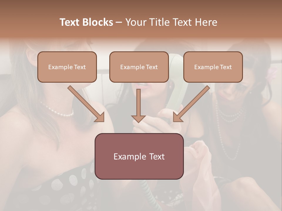Lifestyle White Sad PowerPoint Template