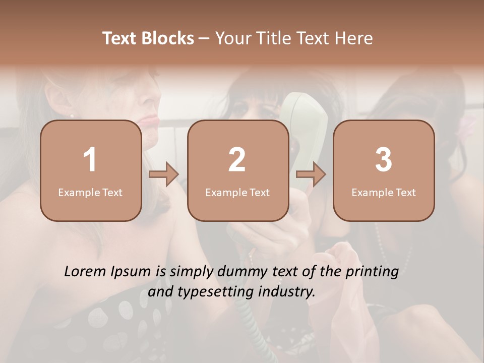 Lifestyle White Sad PowerPoint Template