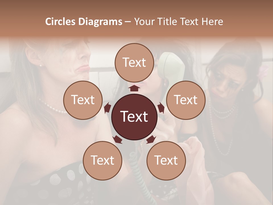 Lifestyle White Sad PowerPoint Template