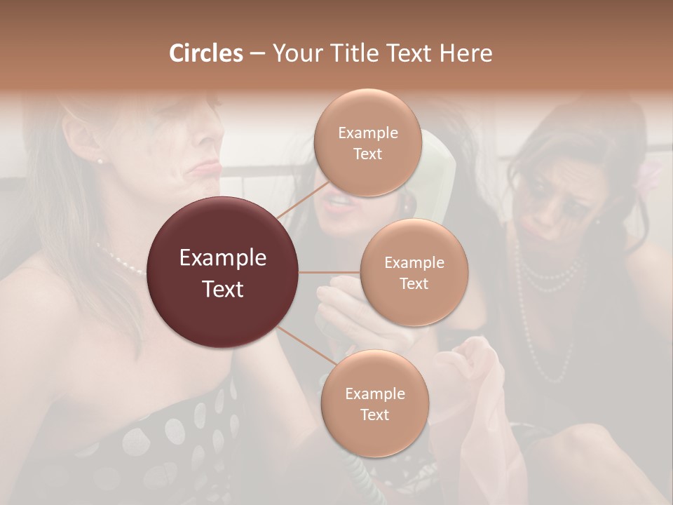 Lifestyle White Sad PowerPoint Template