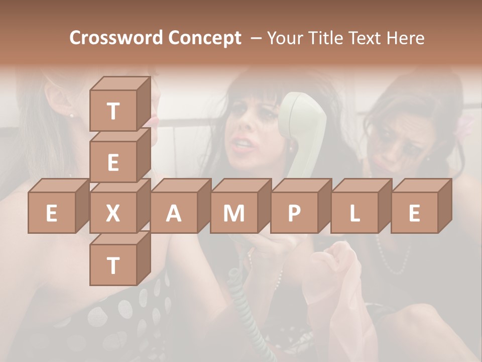 Lifestyle White Sad PowerPoint Template