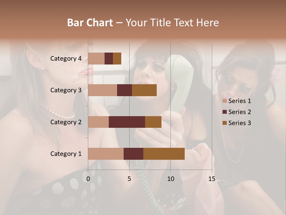 Lifestyle White Sad PowerPoint Template