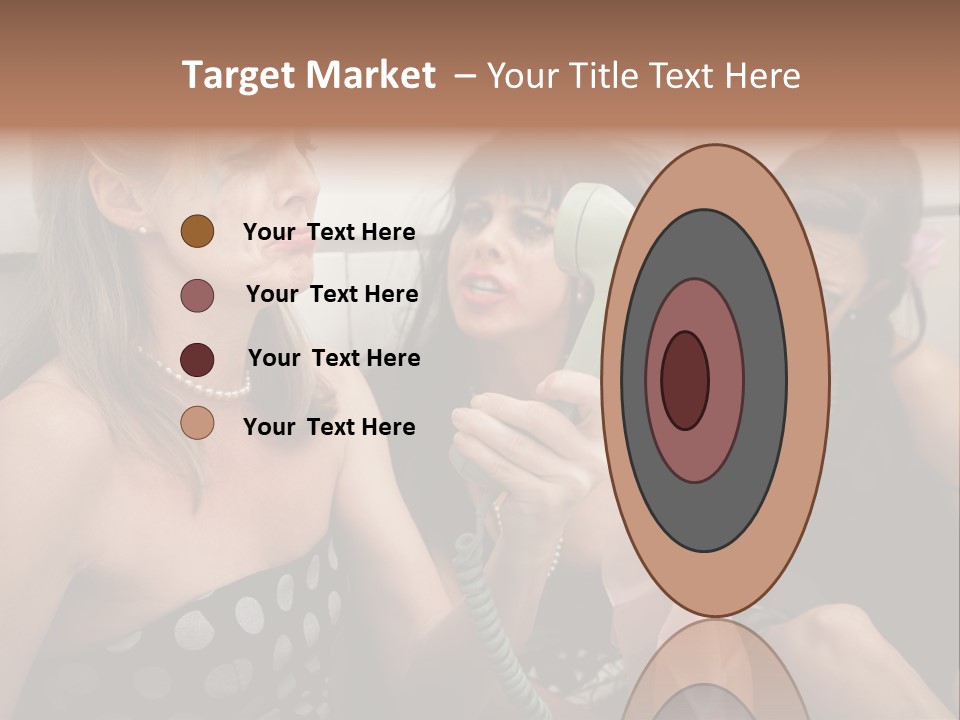 Lifestyle White Sad PowerPoint Template