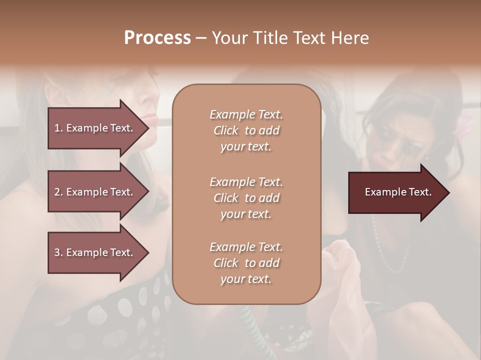 Lifestyle White Sad PowerPoint Template