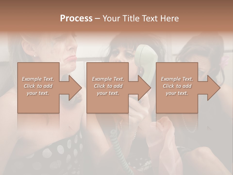 Lifestyle White Sad PowerPoint Template